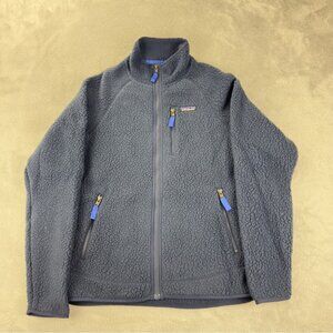 Patagonia NWT Men's Size Medium Retro Pile Jacket Neo Navy 22801 Style Number